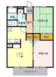 リヴェールエフティの物件間取画像